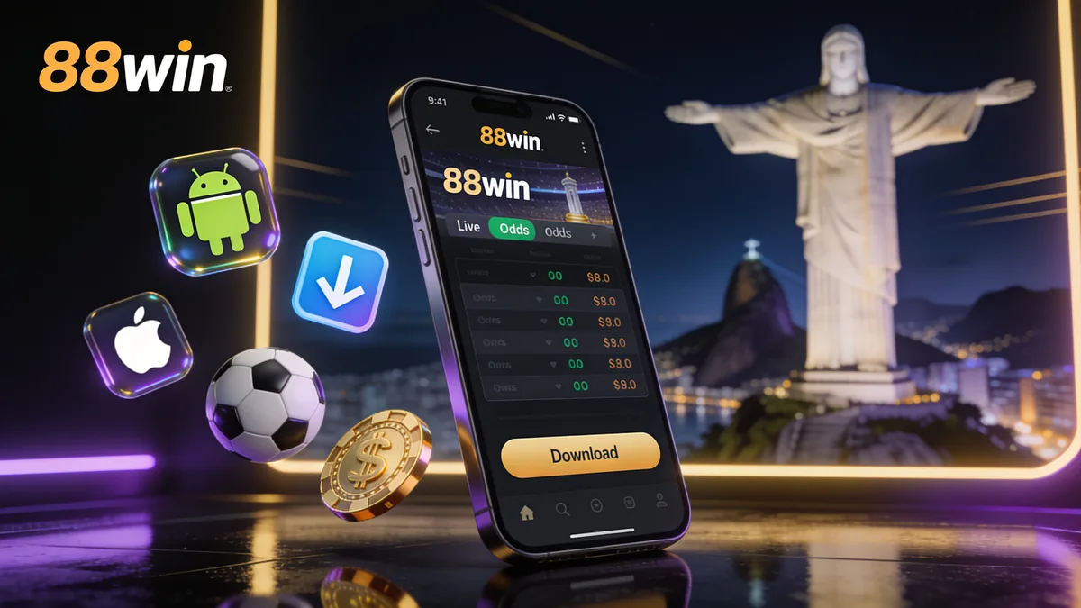 Principais Recursos do App 88win no Android e iOS para jogadores no Brasil